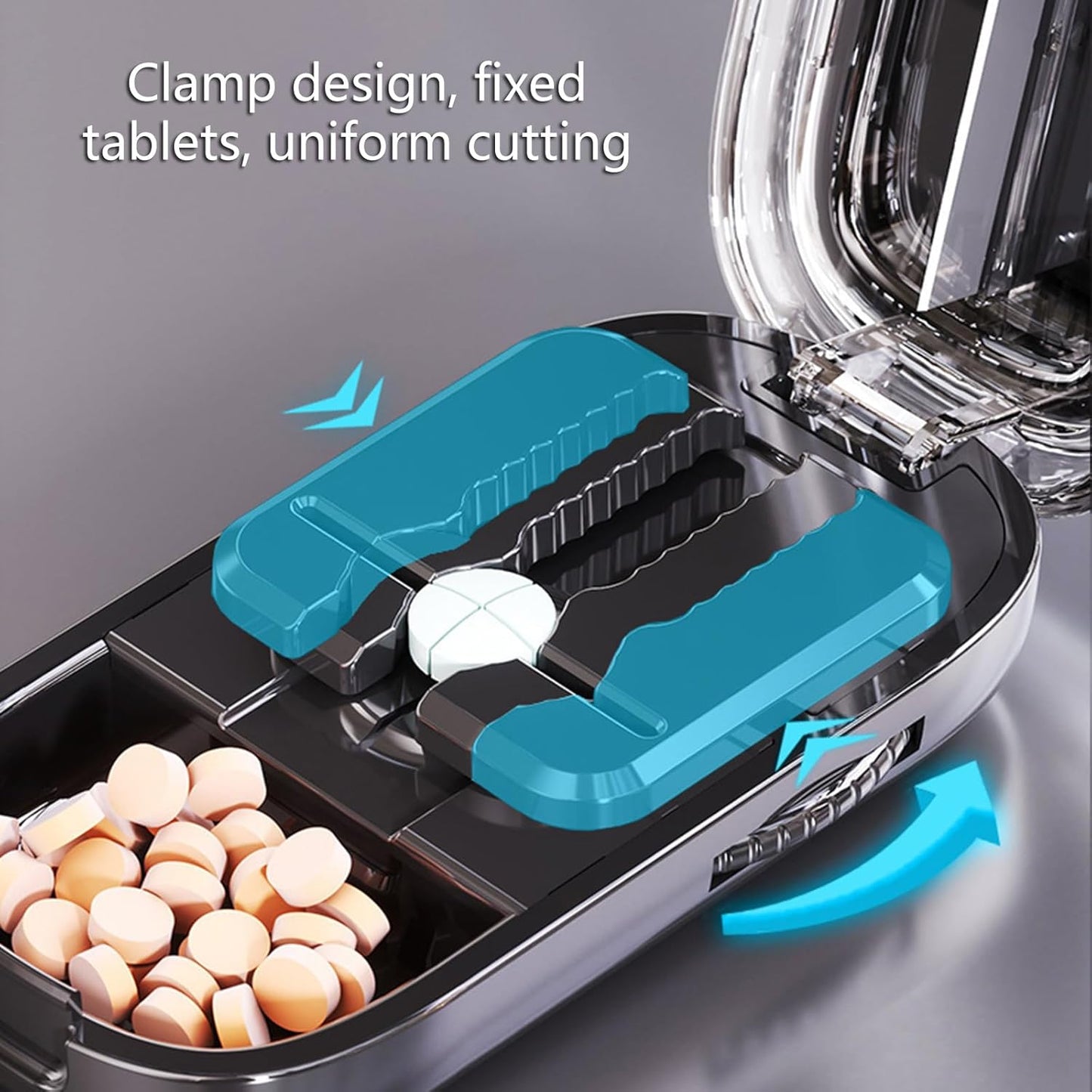 PillEase™ – Portable Pill Cutter with Adjustable Slots