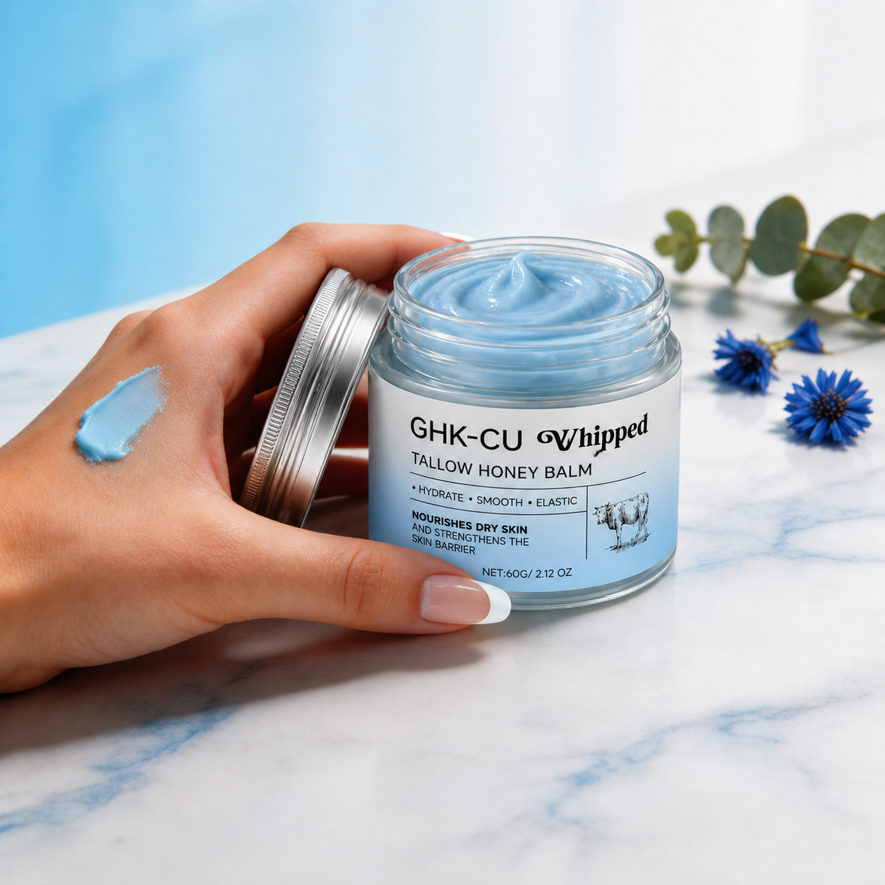 GHK-CU Whipped Tallow Honey Balm