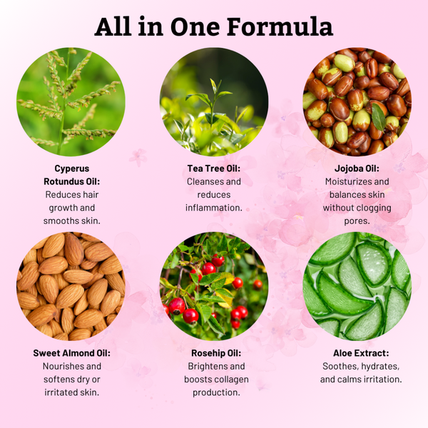 Nutgrass Daily Hair Reduction Oil