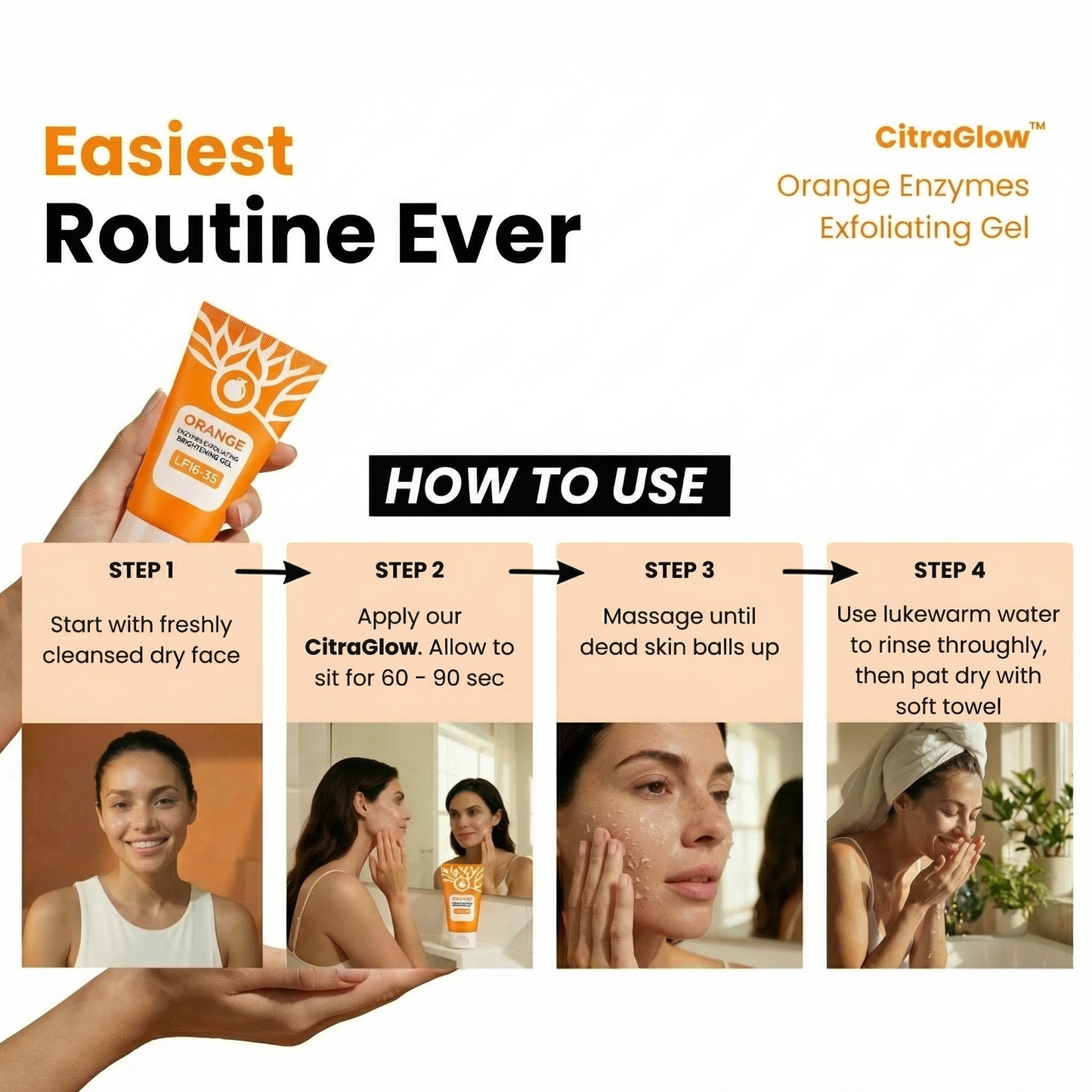 Orange Enzyme Revive Gel